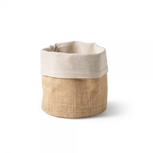 DUCASSE. Sacco multiuso in juta (260g/m²) e cotone (120g/m²)