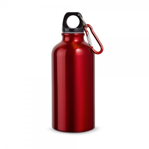 LANDSCAPE S. Borracce sportive in alluminio con moschettone 400 mL