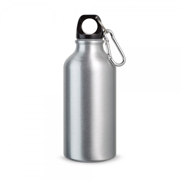 LANDSCAPE S. Borracce sportive in alluminio con moschettone 400 mL
