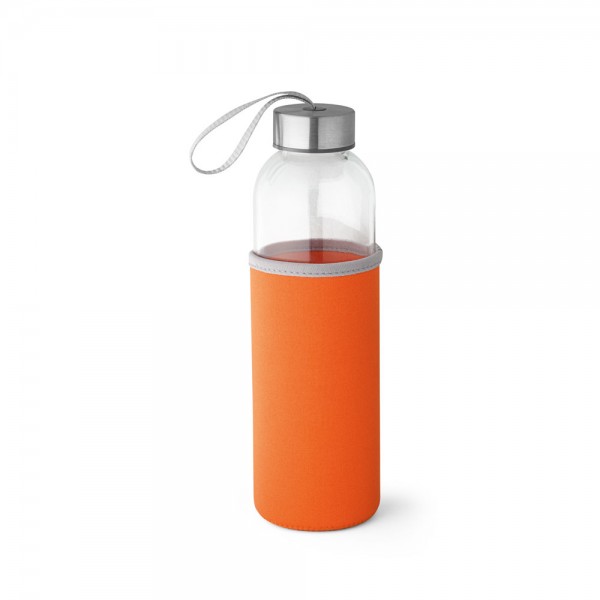 RAISE. Borraccia sportiva in vetro e acciaio inossidabile 520 mL