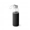 RAISE. Borraccia sportiva in vetro e acciaio inossidabile 520 mL