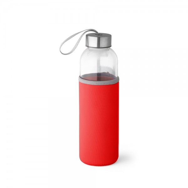 RAISE. Borraccia sportiva in vetro e acciaio inossidabile 520 mL