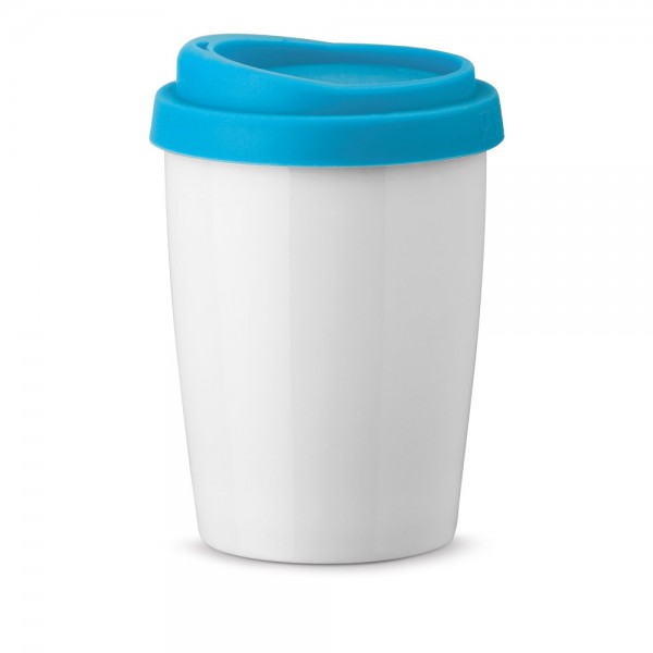 DUWAL. Bicchiere da viaggio da 220 mL - Nero