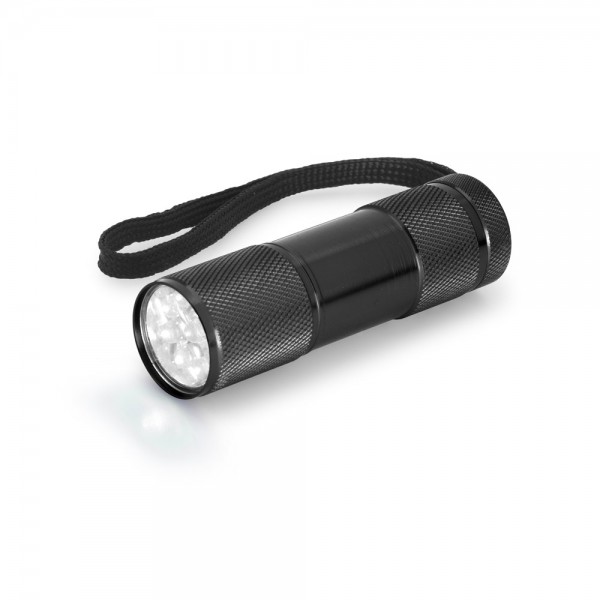 FLASHY. Torcia in alluminio con 9 LED