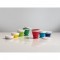 ASTRADA. Bicchiere da viaggio pieghevole in silicone e PP 250 mL