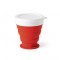 ASTRADA. Bicchiere da viaggio pieghevole in silicone e PP 250 mL
