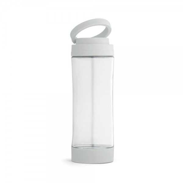QUINTANA. Borraccia sportiva in vetro con tappo in PP 390 mL
