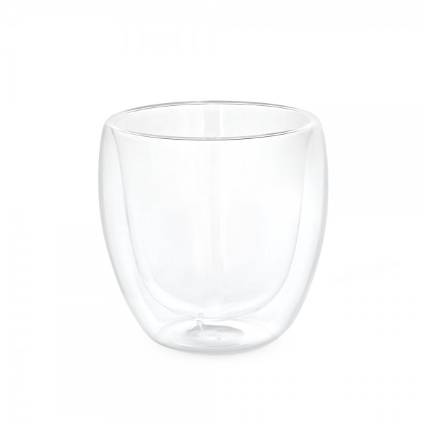 AMERICANO. Bicchiere isotermico in vetro 220 mL