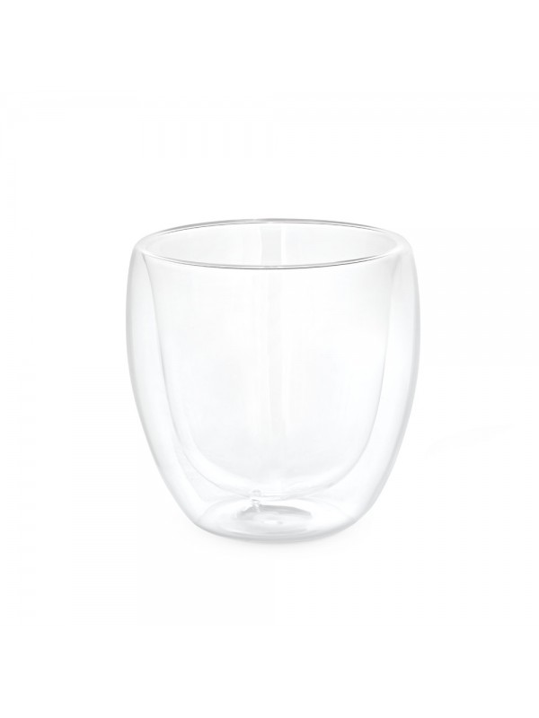 AMERICANO. Bicchiere isotermico in vetro 220 mL AMERICANO. Bicchiere isotermico in vetro 220 mL