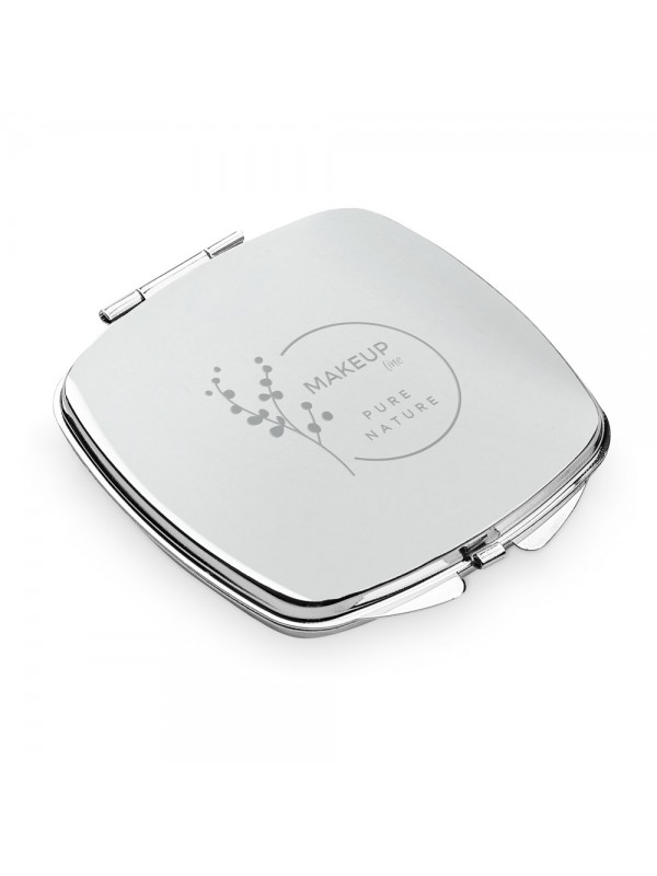 SHIMMER. Doppio specchio da borsetta in metallo SHIMMER. Doppio specchio da borsetta in metallo