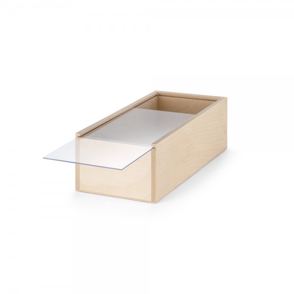 BOXIE CLEAR M. Scatola di legno M