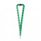 DOVER. Lanyard per sublimazione in poliestere riciclato (100% rPET) con moschettone