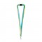 DOVER. Lanyard per sublimazione in poliestere riciclato (100% rPET) con moschettone