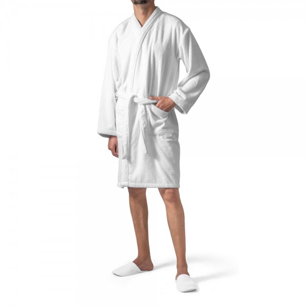RUFFALO. Accappatoio (350 g/m²) in cotone (82%) e cotone riciclato (18%)