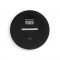 GERST. Supporto in ABS per cuffie con caricatore wireless intregrato