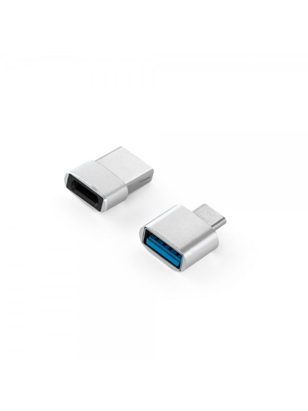 MINSKY. Set di 2 adattatori USB-A / USB-C in alluminio MINSKY. Set di 2 adattatori USB-A / USB-C in alluminio