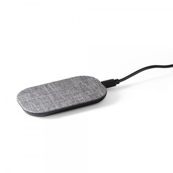 RENEWAL CHARGER. Caricatore wireless superveloce da 15W in PET riciclato (100% rPET)
