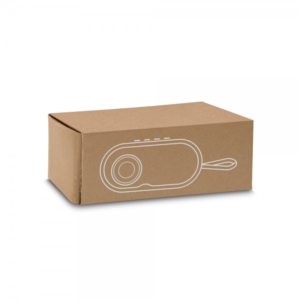 TILLY. Altoparlante portatile da 3W con durata della batteria di 5 ore in bambù e ABS riciclato (100% rABS)