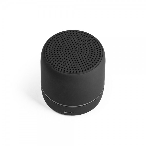 TURING. Altoparlante portatile da 3W con 4 ore di autonomia con il ABS riciclato (100% rABS)