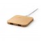 DALTON. Caricatore wireless Superfast 15W in bambù