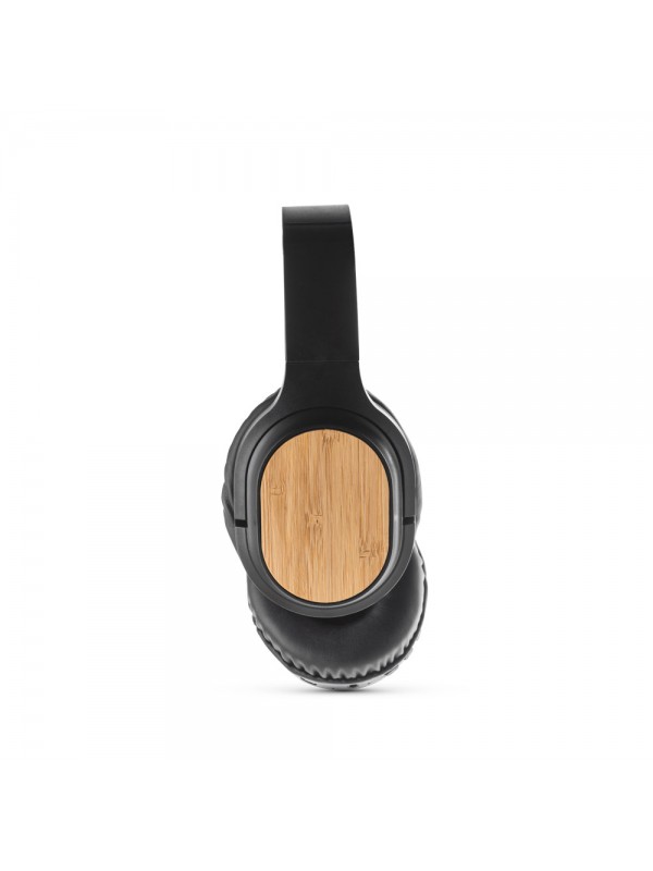 GOULD. Cuffie wireless pieghevoli con durata della batteria di 5 ore in bambù e ABS GOULD. Cuffie wireless pieghevoli con durata della batteria di 5 ore in bambù e ABS