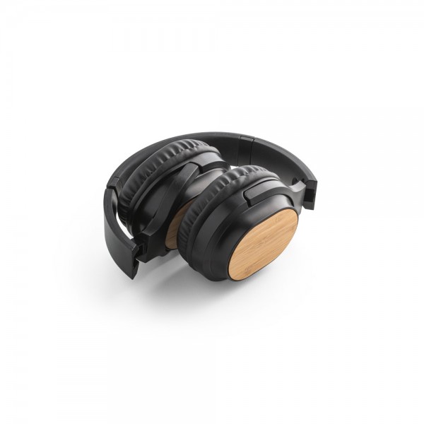 GOULD. Cuffie wireless pieghevoli con durata della batteria di 5 ore in bambù e ABS