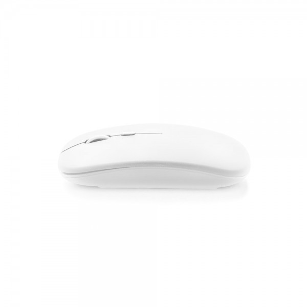 KHAN. Mouse wireless con batteria da 500 mAh in ABS riciclato (100% rABS)