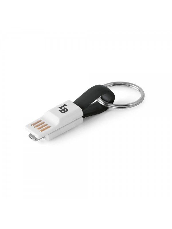 RIEMANN. Cavetto USB con connettore 2 in 1 in ABS e PVC RIEMANN. Cavetto USB con connettore 2 in 1 in ABS e PVC