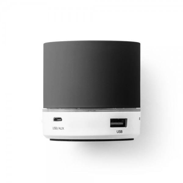 PEREY. Altoparlante portatile con microfono in ABS
