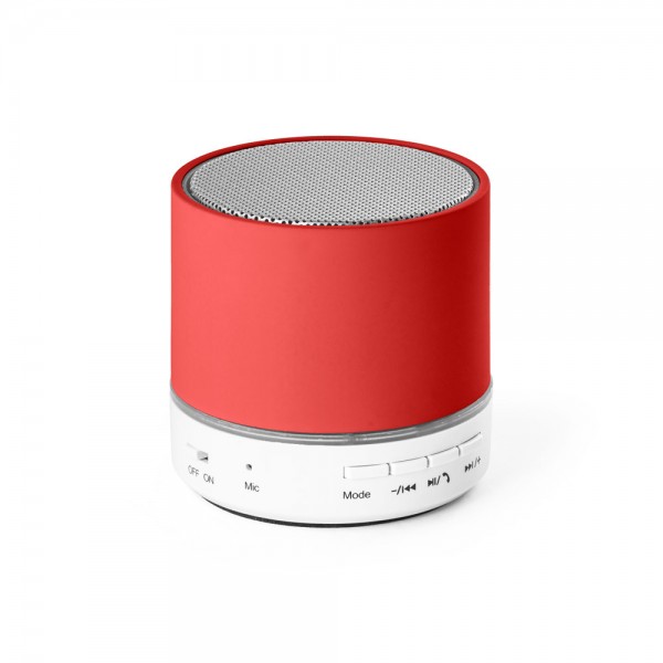PEREY. Altoparlante portatile con microfono in ABS