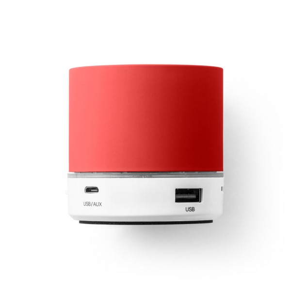 PEREY. Altoparlante portatile con microfono in ABS