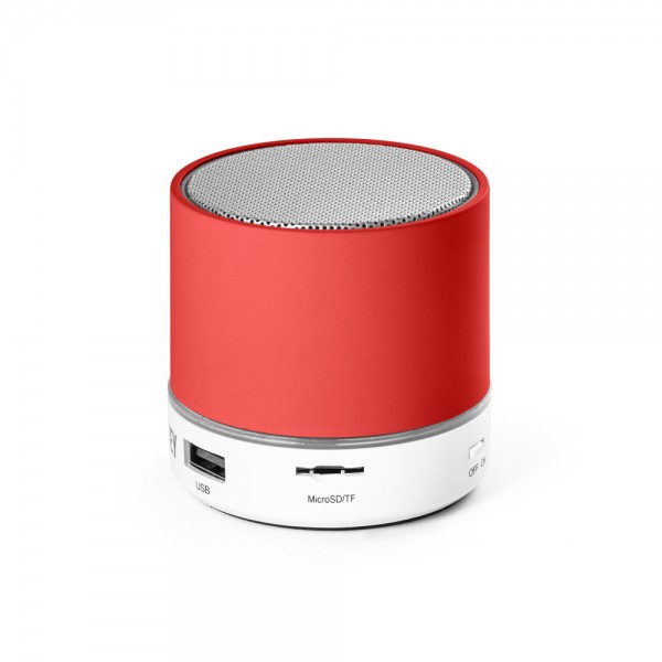 PEREY. Altoparlante portatile con microfono in ABS