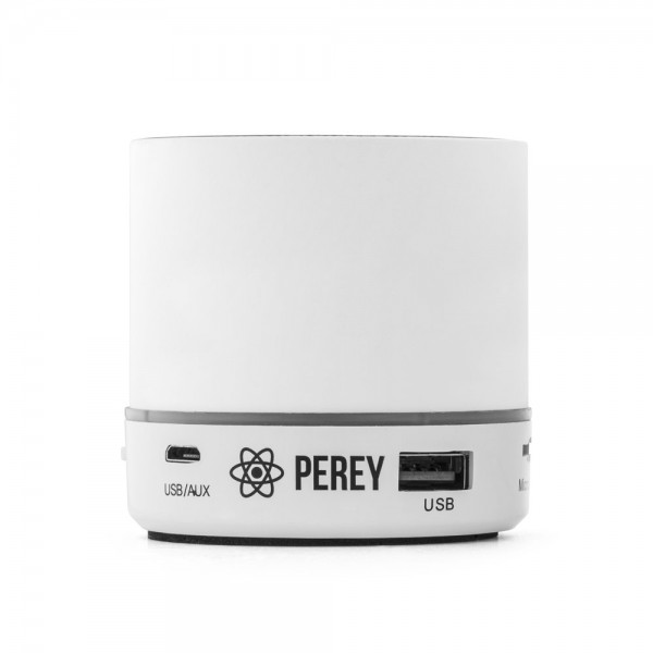 PEREY. Altoparlante portatile con microfono in ABS