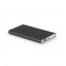 MARCET. Power bank slim da 4'000 mAh in alluminio riciclato (100% rAL) e ABS riciclato (100% rABS)