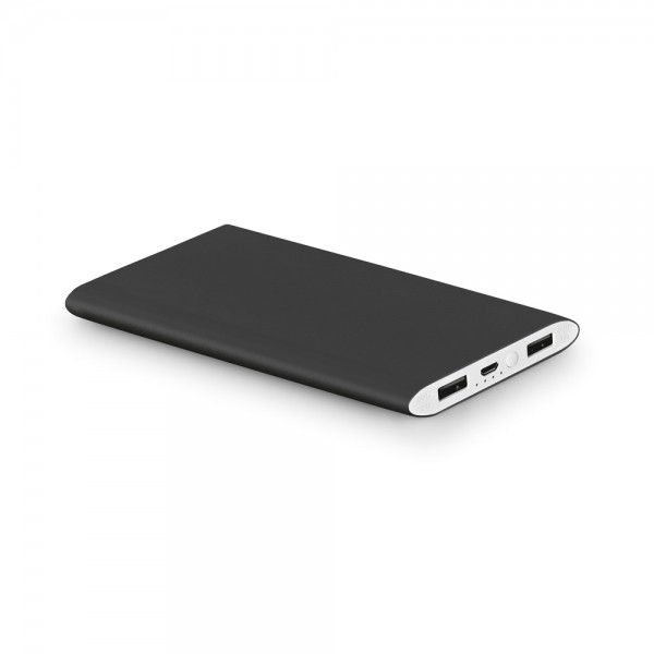 NOBEL. Power bank 7'200 mAh in alluminio riciclato (100% rAL)