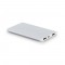 NOBEL. Power bank 7'200 mAh in alluminio riciclato (100% rAL)