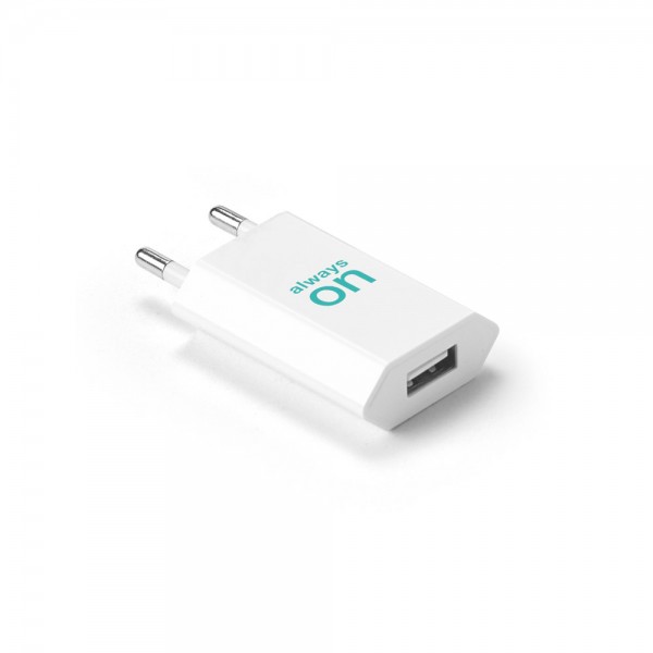 WOESE. Adattatore di corrente USB-A 5W in ABS riciclato (100% rABS)