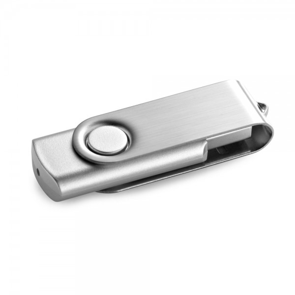 CLAUDIUS 16GB. Chiavetta USB da 16 GB con clip in metallo
