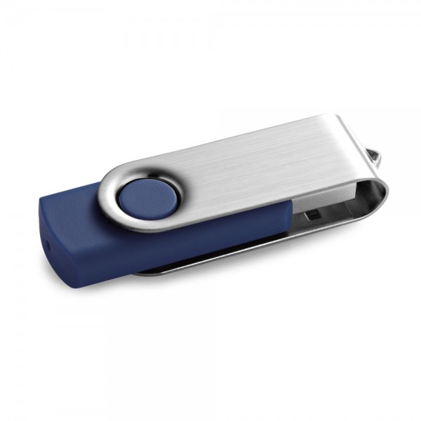 CLAUDIUS 4GB. Chiavetta USB da 4 GB con clip in metallo