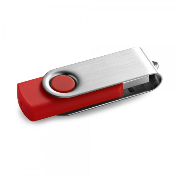 CLAUDIUS 4GB. Chiavetta USB da 4 GB con clip in metallo