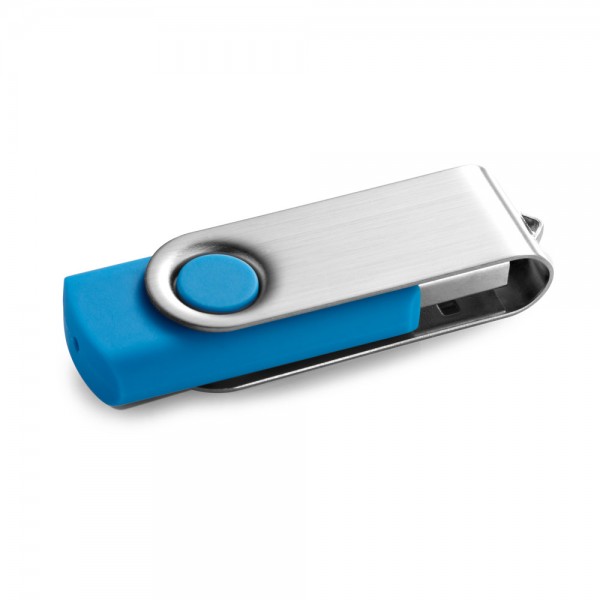 CLAUDIUS 4GB. Chiavetta USB da 4 GB con clip in metallo