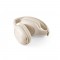 FEYNMAN. Cuffie wireless pieghevoli con batteria di 4 ore in paglia di grano e ABS
