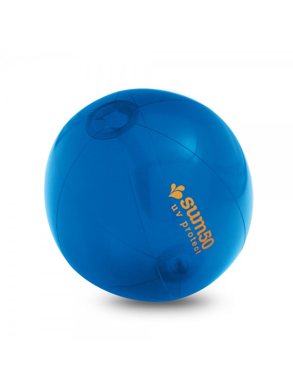 PECONIC. Pallone da spiaggia gonfiabile in PVC traslucido PECONIC. Pallone da spiaggia gonfiabile in PVC traslucido