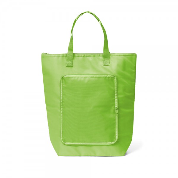 MAYFAIR. Borsa termica pieghevole 210D 15 L - Rosso