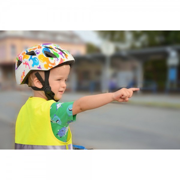 MIKE. Gilet riflettente per bambini. 100% poliestere