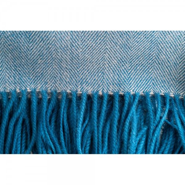 SMOOTH. Coperta 100% acrilico con nastro e cartoncino personalizzabile (270 g/m²)
