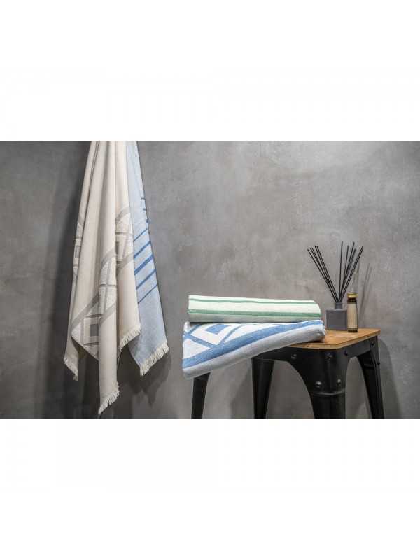 CAPLAN. Asciugamano multifunzione (260 g/m²) in cotone (90%) e cotone riciclato (10%) CAPLAN. Asciugamano multifunzione (260 g/m²) in cotone (90%) e cotone riciclato (10%)