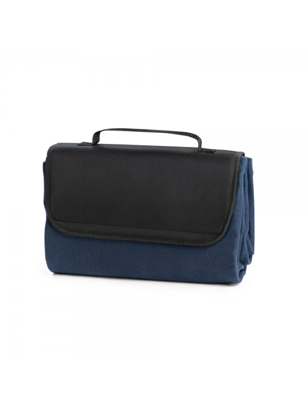 RILEY. Coperta in pile da (180 g/m²) con patta RILEY. Coperta in pile da (180 g/m²) con patta
