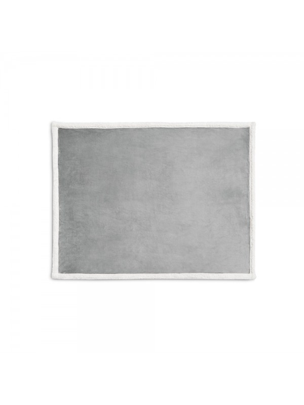 HEIDEN. Coperta reversibile in pile confezionata (190 g/m²) con nastro in raso e cartoncino personalizzabile HEIDEN. Coperta reversibile in pile confezionata (190 g/m²) con nastro in raso e cartoncino personalizzabile