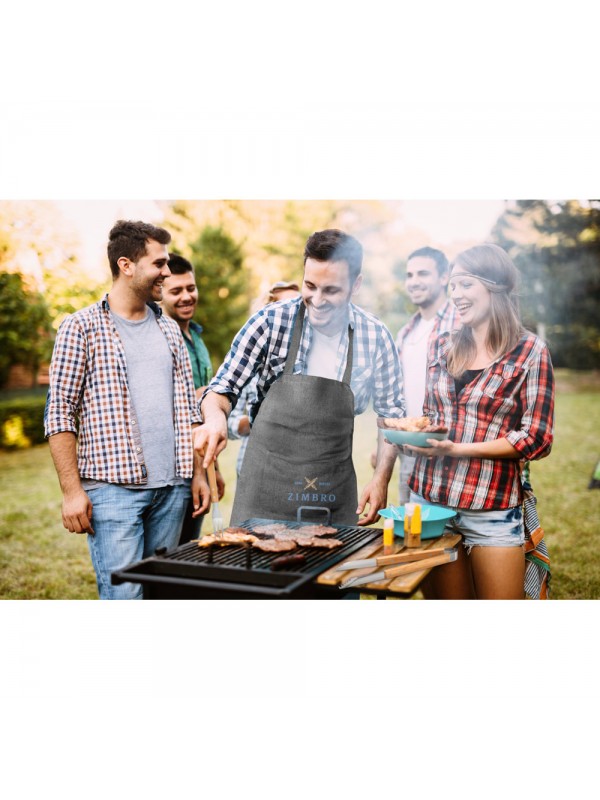 ZIMBRO. Grembiule con cotone riciclato (140 g/m²) ZIMBRO. Grembiule con cotone riciclato (140 g/m²)